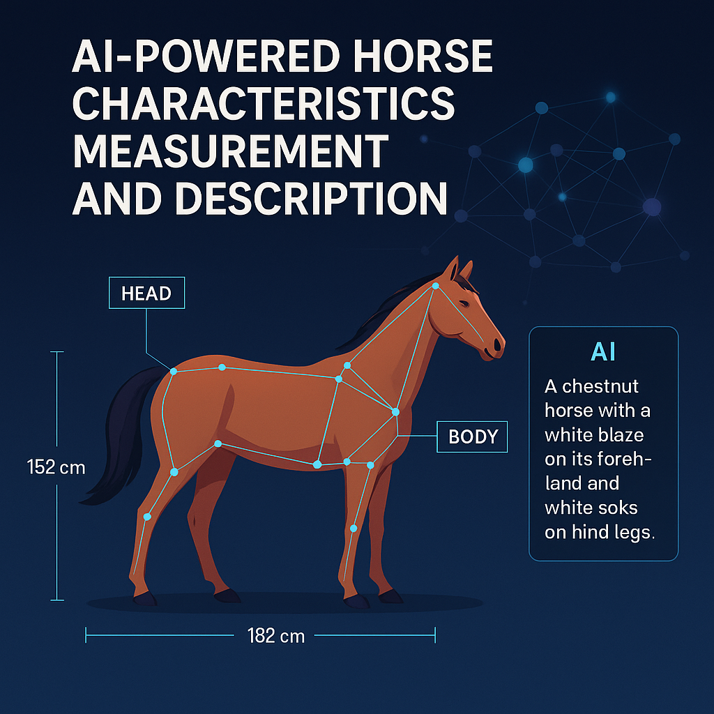 AI-Powered Horse Characteristics Measurement and Description
