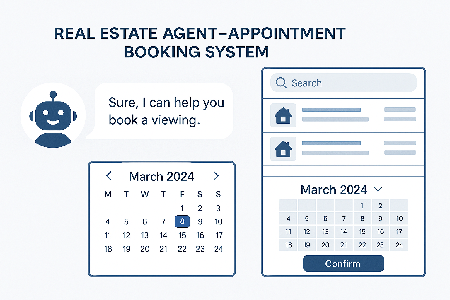 Real Estate Agent – Appointment Booking System