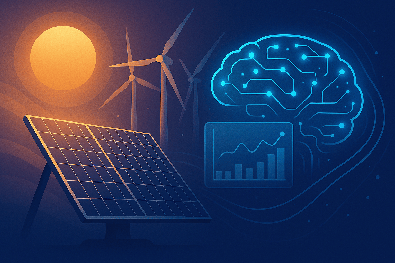 AI-Driven Solar & Wind Power Forecasting and Scheduling